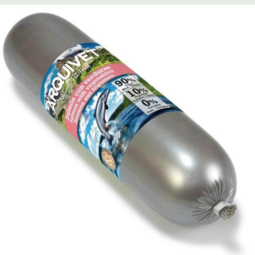 Salchicha de Salmón con Verduras