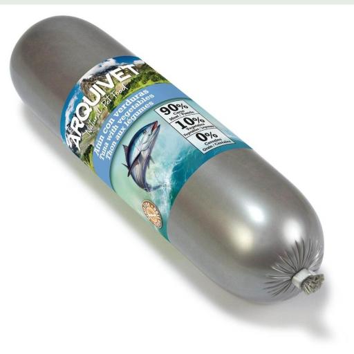 Salchicha de Atún con Verduras