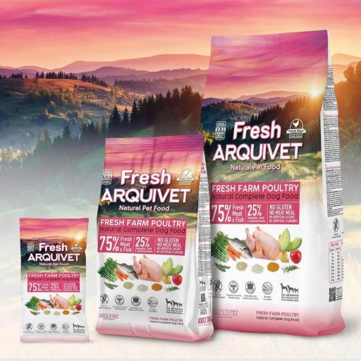 Alimento semihúmedo con Pollo de corral - Fresh