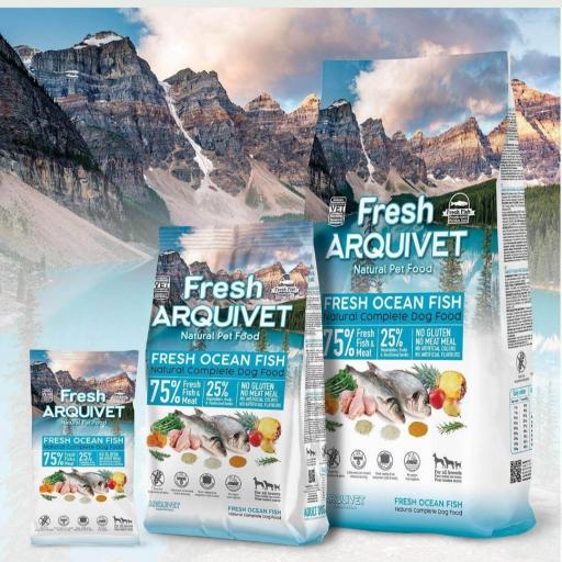 Alimento semihúmedo con Pescado fresco Oceánico - Fresh