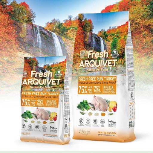 Alimento semihúmedo con Pavo fresco criado en libertad - Fresh