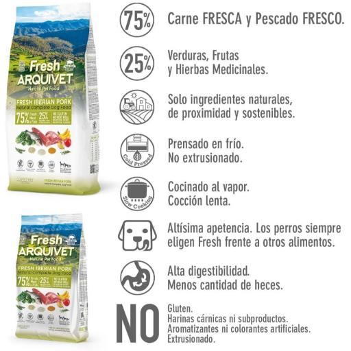 Alimento semihúmedo con Cerdo Ibérico fresco - Fresh [2]