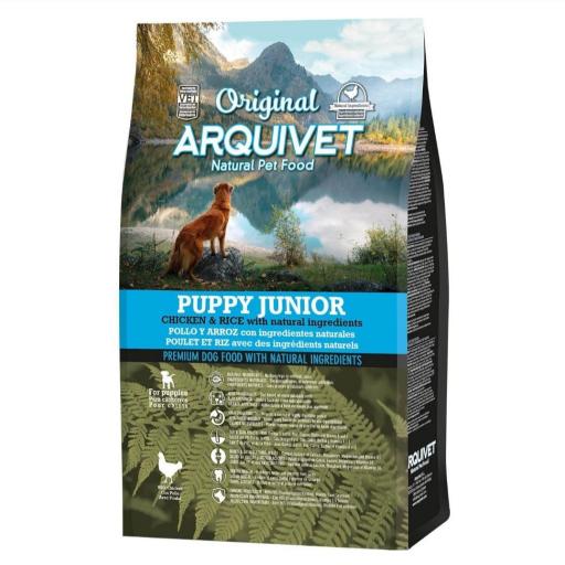 Alimento de Pollo y Arroz para cachorros y perros jóvenes - Original