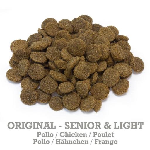 Alimento Light de Pollo y Arroz para perros mayores o con sobrepeso - Original [1]