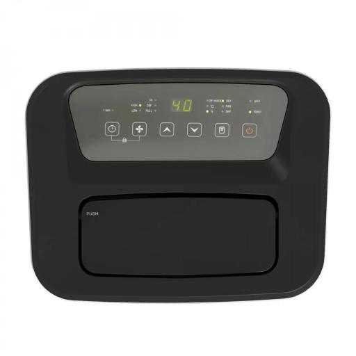 Deshumidificador Eléctrico Depósito de Agua 6 Litro 20L/día con 3 Modos 2 Velocidades Temporizador 33,5x26x53 cm Blanco [6]