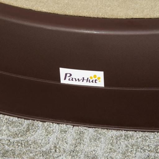 Escalera para Mascotas de 3 Peldaños Plegable Escalón para Perros Gatos para Cama Sofá 49x38x38 cm Marrón [7]