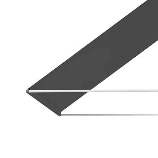 Toldo Retráctil de Exterior con Marco de Aluminio Ángulo de Inclinación Ajustable Anti-UV 150x120 cm Gris Oscuro [6]
