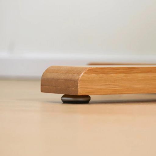 Perchero de Pie de Bambú, Perchero para Ropa con 8 Ganchos, Forma de Árbol, 49,5x49,5x178 cm, Natural [6]