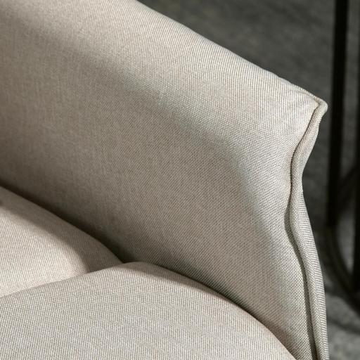 Sillón Relax Reclinable Eléctrico Levanta Personas con Mando a Distancia y Bolsillo Lateral Sillón Elevador Beige [7]