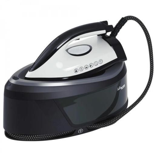 Centro de Planchado 2800W 100 g/min Función ECO Suela de Cerámica Doble Capa Antical Depósito Extraíble 2 L Azul [10]