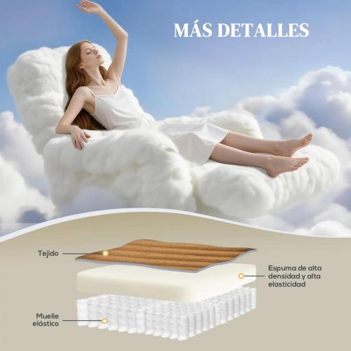 Sillón Relax Reclinable Manual Tapizado en Pana Instalación Rápida Reposapiés Acolchado Grueso Marrón [3]
