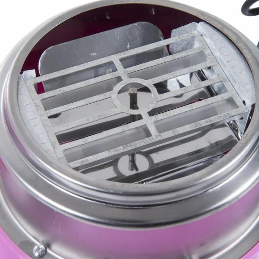 Máquina de Algodón de Azúcar de Uso doméstico de Polipropileno Acero Inox. y Aluminio 450W-550W 27x26x18 cm Rosa [6]