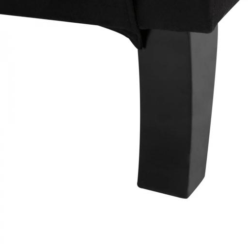 Sillón de Masaje Reclinable con Mando a Distancia 2 Zonas de Masaje y Tapizado en Tejido de Ante 78x83x101 cm Negro [7]