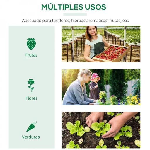 Invernadero de Exterior 120x60x60 cm Invernadero de Jardín con 2 Ventanas Enrollables Cubierta de PE 140g/㎡ y Marco de Acero Impermeable Anti-UV para Cultivo de Plantas Verduras Verde [3]