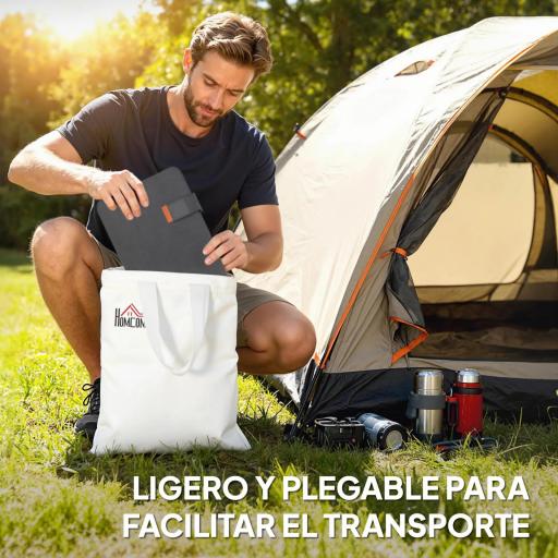 Cargador Solar Plegable 36W Panel Solar Portátil con Puertos USB-A y Tipo-C IP67 Superficie de ETFE para Teléfonos [7]