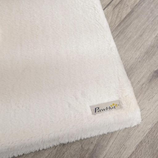 Árbol Rascador para Gatos Pequeño Altura 66 cm Torre Escalador de Gato con Cueva de Juncos Cama Superior Cojines Poste Rascador de Sisal y Bola Colgante Crema y Natural [9]