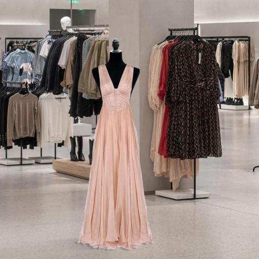 Maniquí de Costura Ajustable a 130-168 cm con Trípode de Madera para Fotografía de Moda Exposición de Prendas Negro