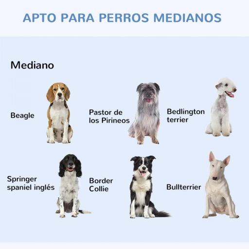 Jaula para Perros Plegable Transportín para Perros con 2 Puertas Bandeja Extraíble Asa de Transporte 90x57,5x62 cm Negro [3]