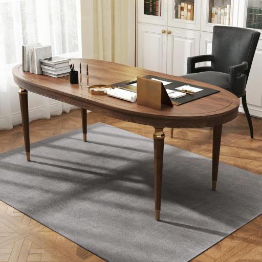 Alfombra Salón 120x160 cm Lavable en Lavadora Pelo Largo Estilo Moderno Tapete para Sala de Estar Dormitorio Gris Claro [8]