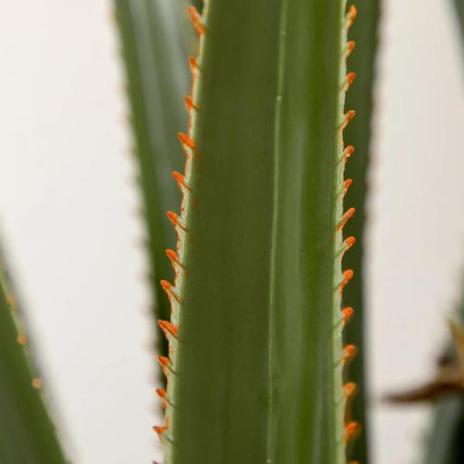 Yuca Artificial 190cm Planta Artificial con 39 Hojas Decoración para Hogar Salón Oficina Jardín Ø17x190 cm Verde [4]