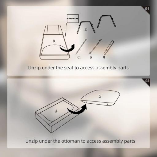 Sillón de Relax con Reposapiés Sillón Reclinable con Respaldo Ajustable Tapizado en Pana 68x91,5x88 cm Rosa [3]