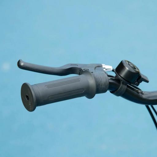 Patinete Eléctrico para Niños de 7-14 Años Plegable con Faro LED Rueda y Freno Velocidad Máxima de 12 km/h Azul [6]