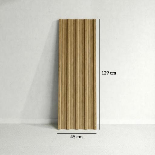 Juego de 12 Paneles para Tejado de Acero Galvanizado 7m² para Caseta de Herramientas Cobertizo 129x45cm Madera Natural [1]