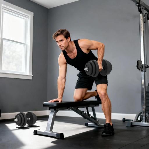 Juego de Mancuernas Pesas de Fitness Total 40 kg 4x5 kg 4x2,5 kg 4x1,5 kg Ajustable Profesionales Gimnasio Doméstico y Musculación con 2 Barras Ø25x450 mm Acero y Discos [6]
