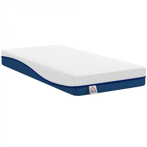 Colchón 190x90 cm Grosor 20 cm Colchón Viscoelástico con Té Verde Firmeza Media Cama Refrescante con Espuma de Gel [7]