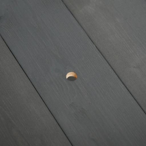 Huerto Urbano Elevado de Madera 122,5x56,5x76 cm con Tela no Tejida para Cultivos Plantas Flores Gris Oscuro [6]