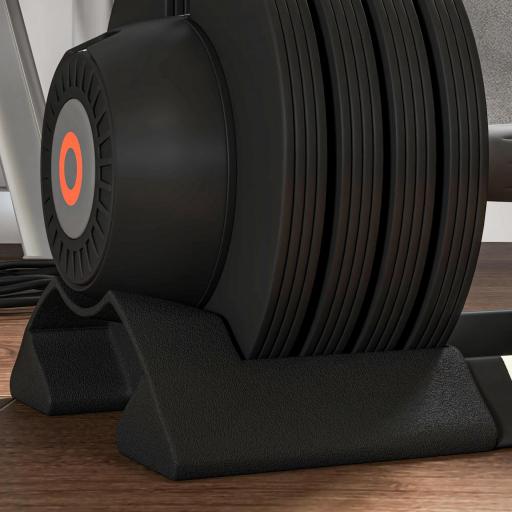 Mancuerna Ajustable 4 en 1 10 kg Ajuste Rápido de Peso con Base de Almacenaje Mango Antideslizante para Gimnasio en Casa [3]