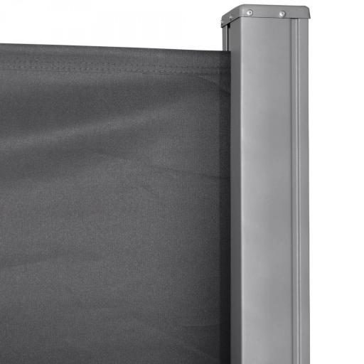 Toldo Lateral Retráctil 300x160 cm Pantalla Enrollable Mampara de Privacidad y Protección Solar para Balcón Terraza Gris [6]