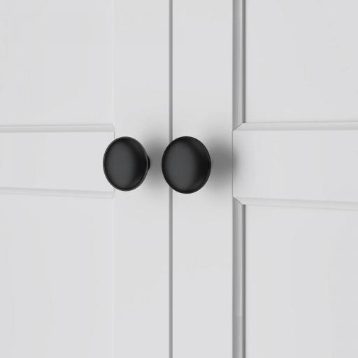 Mueble sobre Inodoro con 2 Puertas Compartimiento y Estante Ajustable Mueble para Baño 70x20x175 cm Blanco [4]