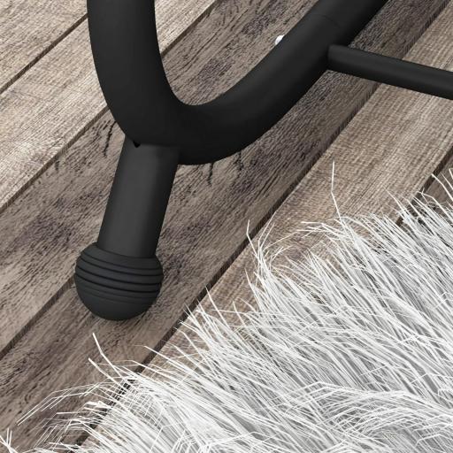 Balancín de Jardín Exterior de 3 Plazas 2 en 1 con Toldo Ajustable Bandejas Laterales y Cojines 200x120x164 cm Arena [5]