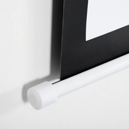 Pantalla de Proyección Portátil 99 Pulgadas Formato 1:1 para Interior y Exterior Cine en Casa Patio 178x178 cm Blanco [6]