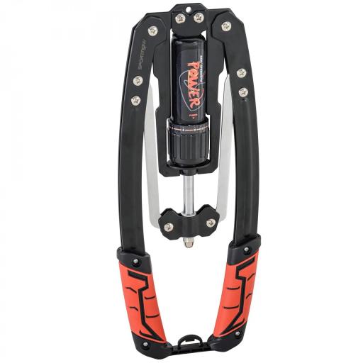 Extensor de Pecho Ajustable de 10-200 kg con 20 Niveles de Resistencia y Agarre Antideslizante 43x16x5 cm Negro y Rojo [8]