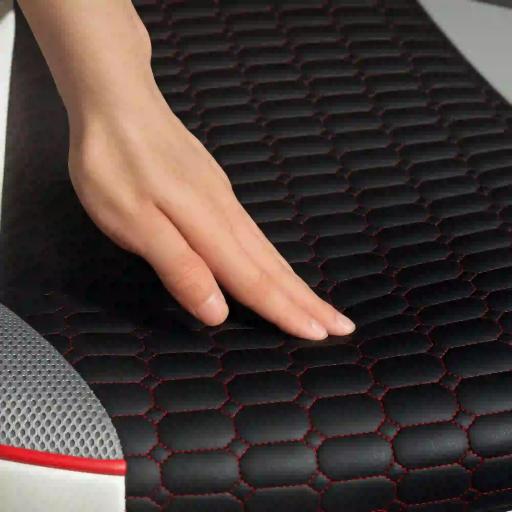 Silla Gaming Tapizada en PU y Malla Silla Gamer Giratoria con Función de Basculante Altura Ajustable Multicolor [2]