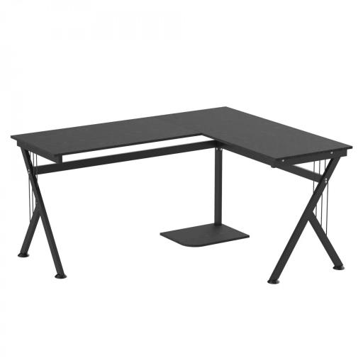 Mesa de Ordenador PC de Tabla de Madera Mesa Esquinera de Angulo para Oficina Dormitorio Hogar Escuela [8]