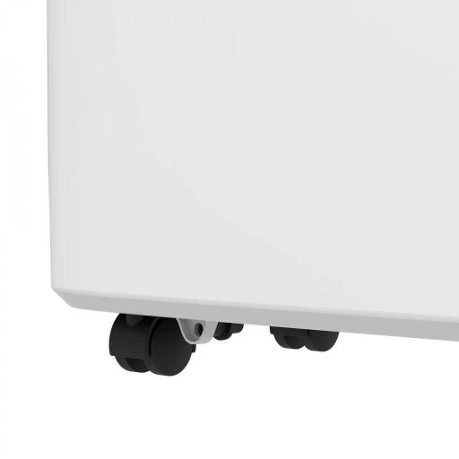 Deshumidificador Eléctrico 12L/Días Silencioso con 4 Modos 2 Velocidades 29x18x49 cm Blanco [9]