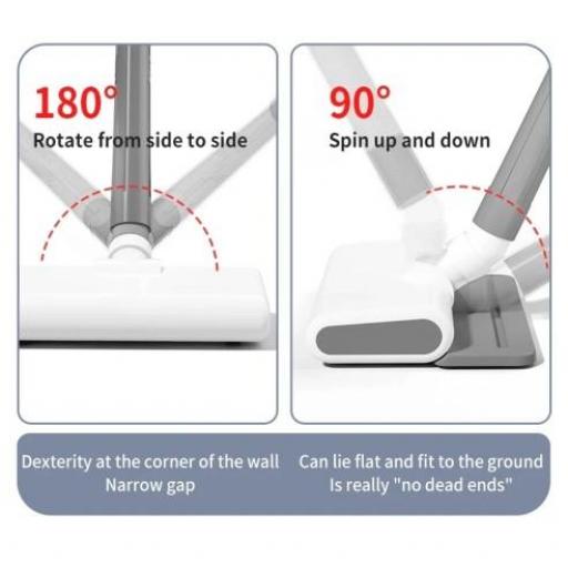 Aspiradora Inalámbrica con Función de Succión y Fregado [2]