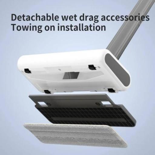 Aspiradora Inalámbrica con Función de Succión y Fregado [4]