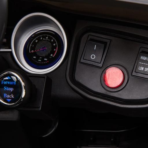 Coche Eléctrico para Niño +3 Años con Licencia de Mercedes 12V con Mando a Distancia Música y Luces Negro [9]