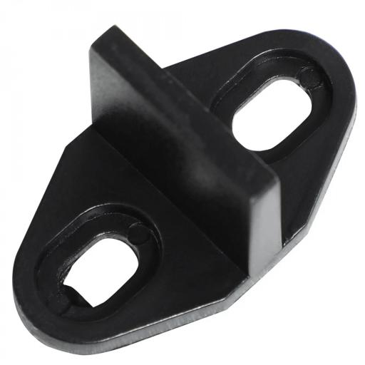 Herrajes para Puerta Corredera 200 cm Kit de Accesorios para Puerta de Granero de Madera 200x40x0,6 cm Negro [4]