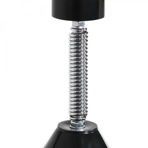 Bola de Velocidad de Boxeo Montado en Pared Altura Ajustable con Barra Giratoria e Inflador Punching Ball para Adultos y Adolescentes 79x72x20 cm Negro y Rojo [6]