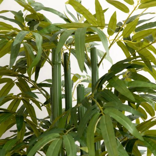 Bambú Artificial 180 cm Planta Sintética de Interior para Decoración de Oficina Hogar Ø17x180 cm Verde [8]