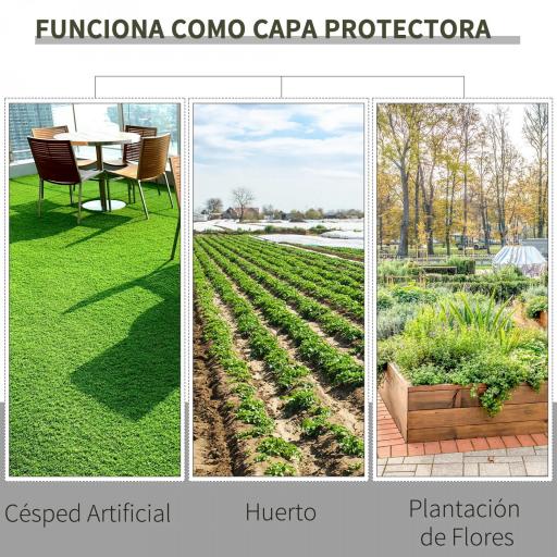 Malla Antihierbas 2x50 m Malla Antimaleza Malla Geotextil contra Malas Hierbas y Malezas 100 g/m² para Jardín Negro [4]