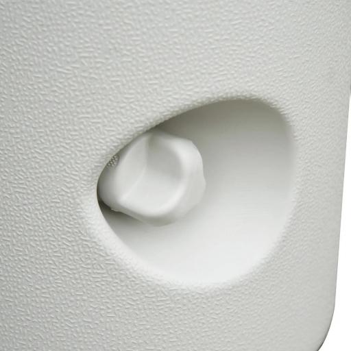 Pack de 4 Pesos para Carpas Plegables Soportes Rellenables con 9 kg de Agua Ø22/24x25 cm Blanco [6]