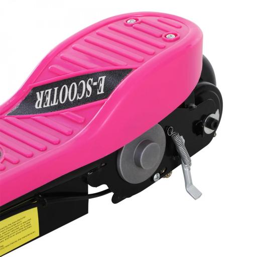 Patinete Eléctrico Plegable para Niños y Adolescentes de +7 Años con Manillar Ajustable en Altura 78x37x87-95 cm Rosa [6]