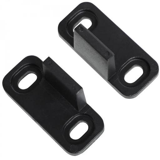 Herrajes para Puerta Corredera 200 cm Kit de Accesorios para Puerta de Granero de Madera 200x40x0,6 cm Negro [8]