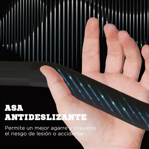 Barra de Pesas de Acero 120 cm Barra Curl EZ con 2 Presillas Carga 100 kg para los Discos de Ø5 cm Negro y Plata [5]